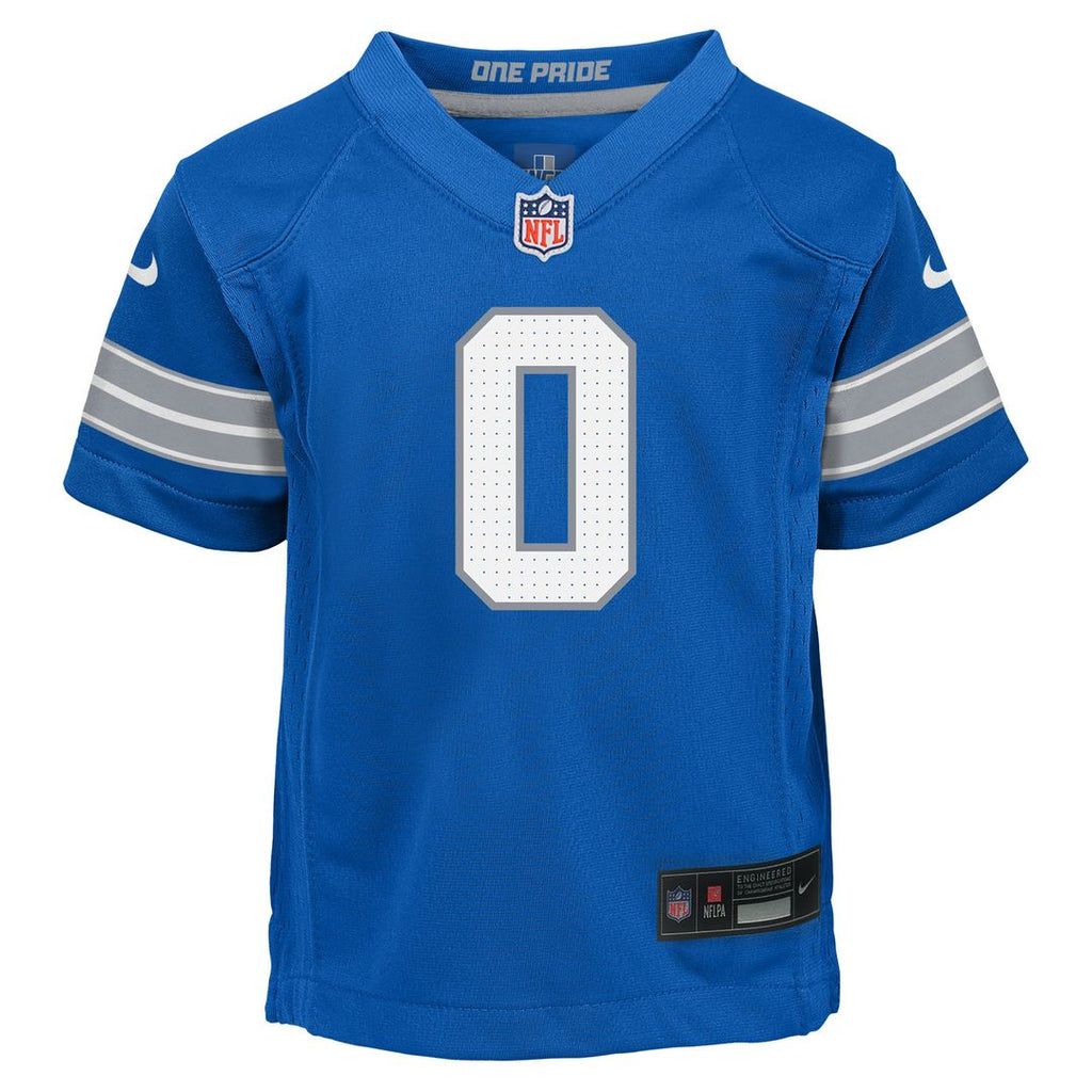 Jahmyr Gibbs Detroit Lions Nike Infant Team Player Game Jersey - Blue Official NFL Team Apparel Football Fan Gear