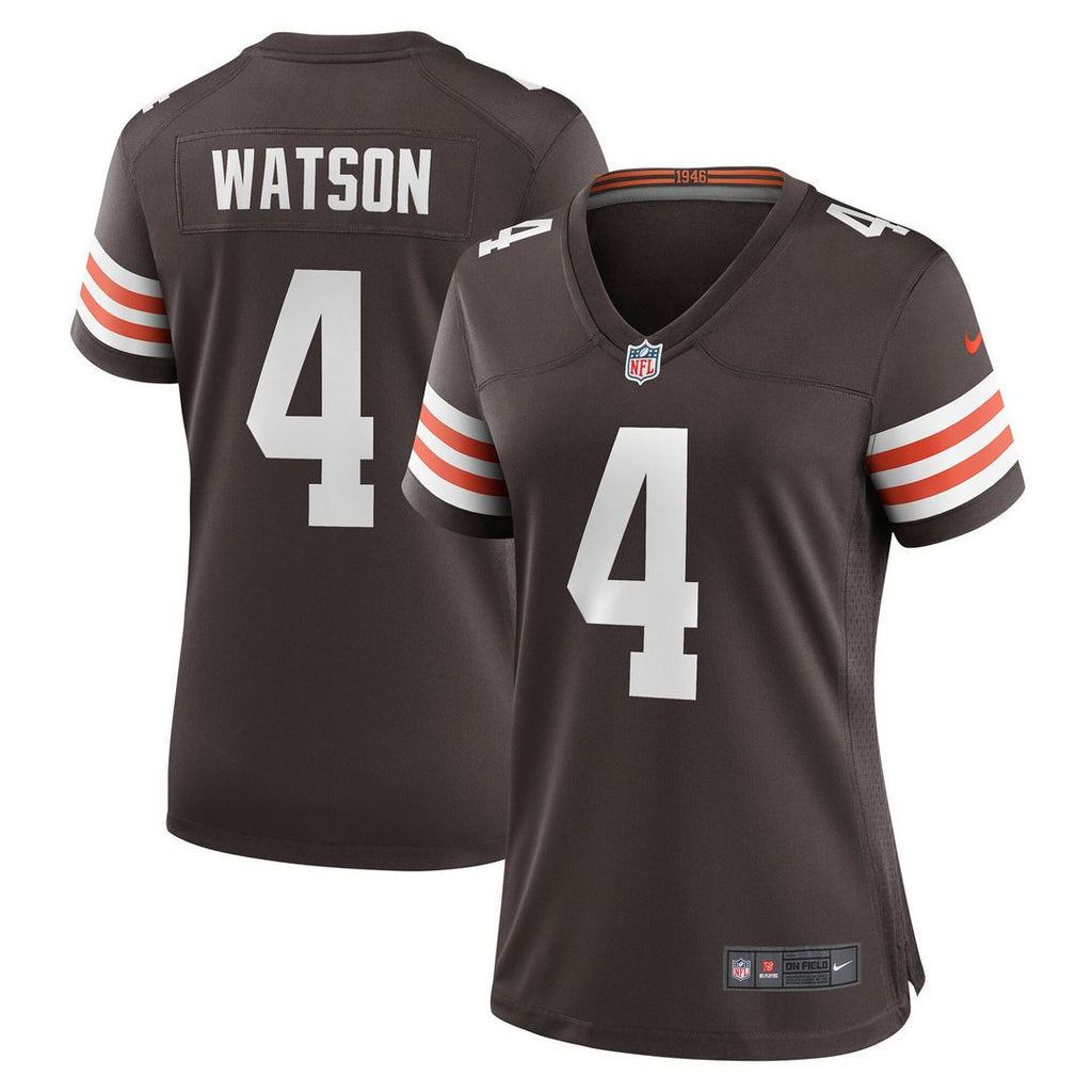 Deshaun Watson Cleveland Browns Nike Women's Player Jersey - Brown Official NFL Team Apparel Football Fan Gear