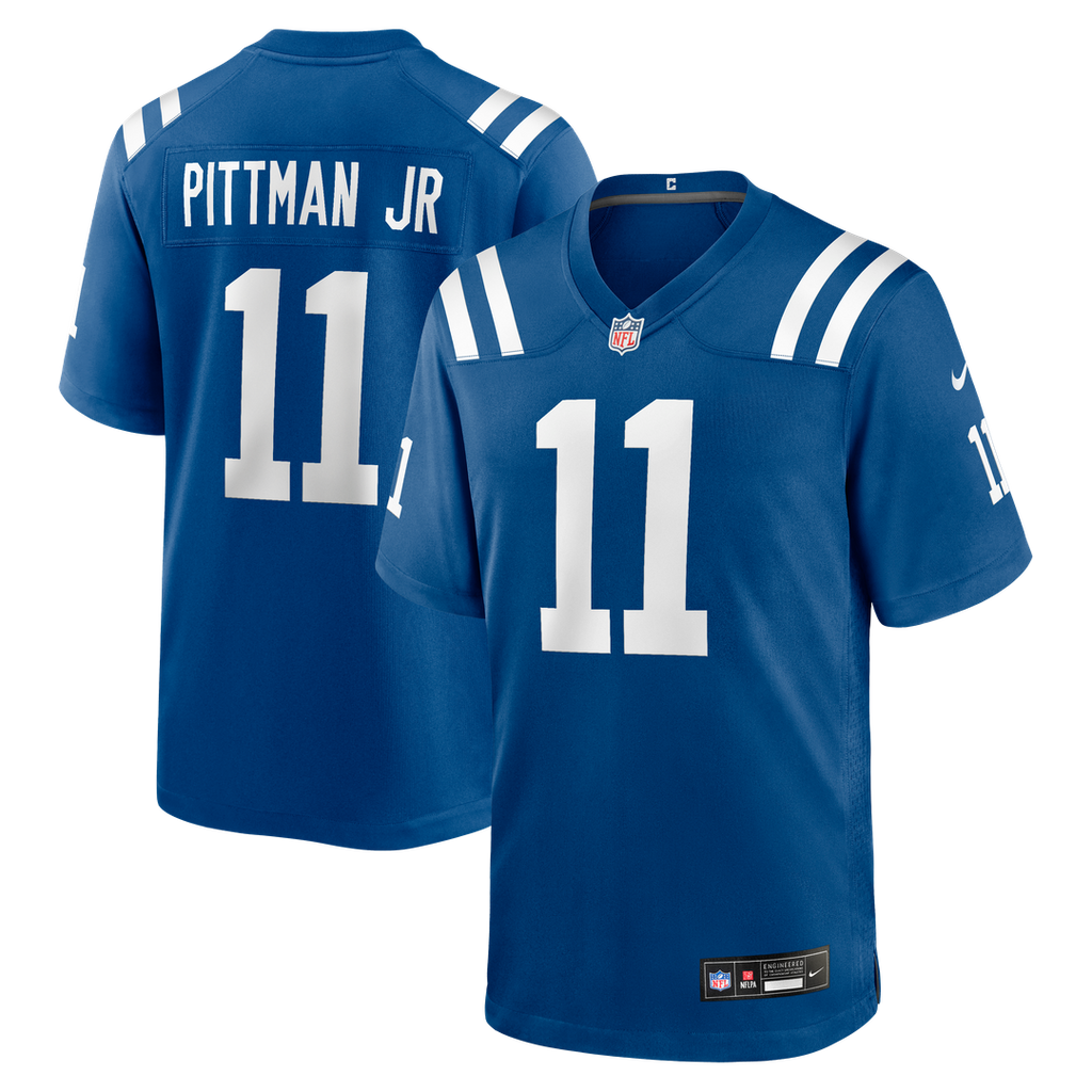 Michael Pittman Jr. Indianapolis Colts Nike Player Game Jersey - Royal Official NFL Team Apparel Football Fan Gear