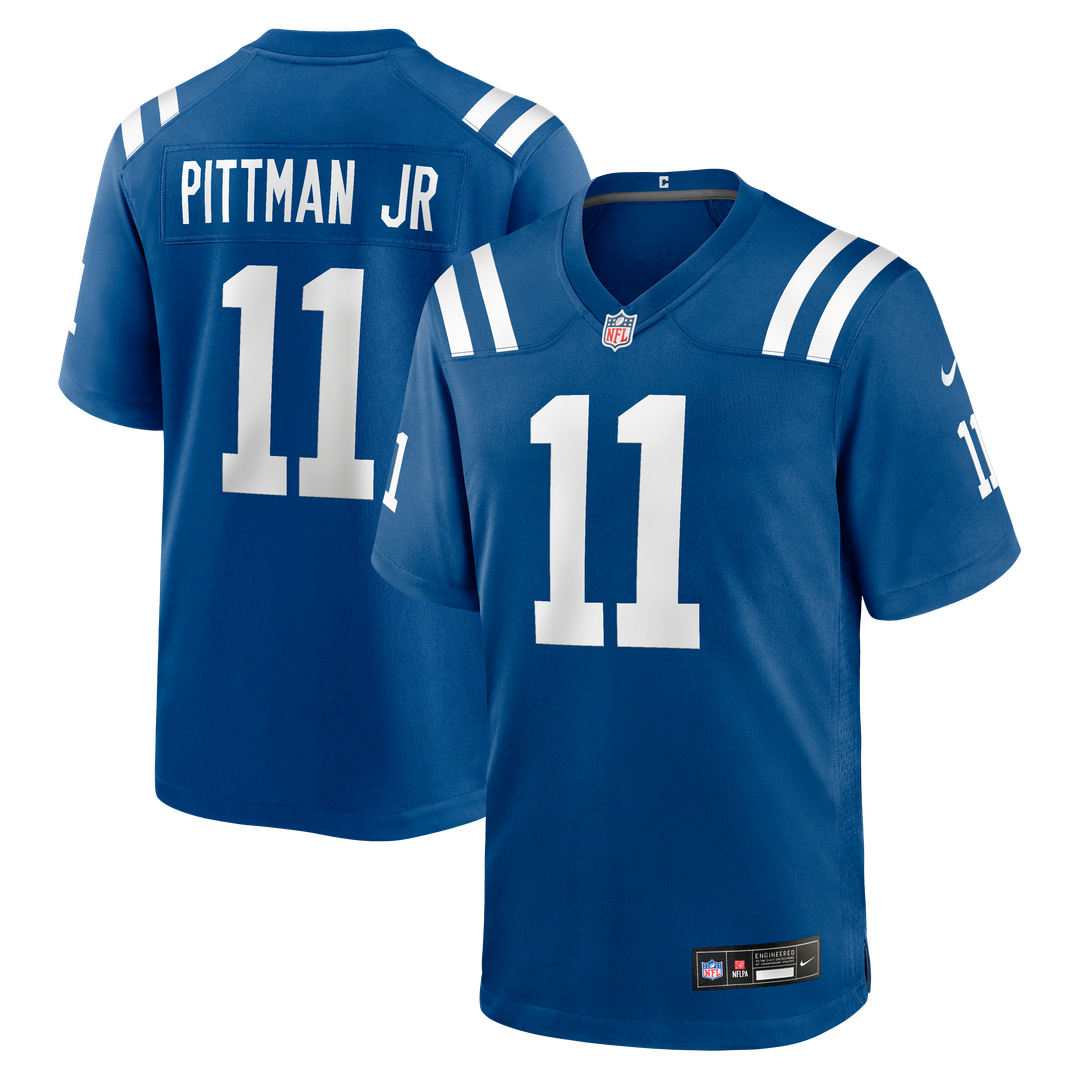 Michael Pittman Jr. Indianapolis Colts Nike Player Game Jersey - Royal Official NFL Team Apparel Football Fan Gear