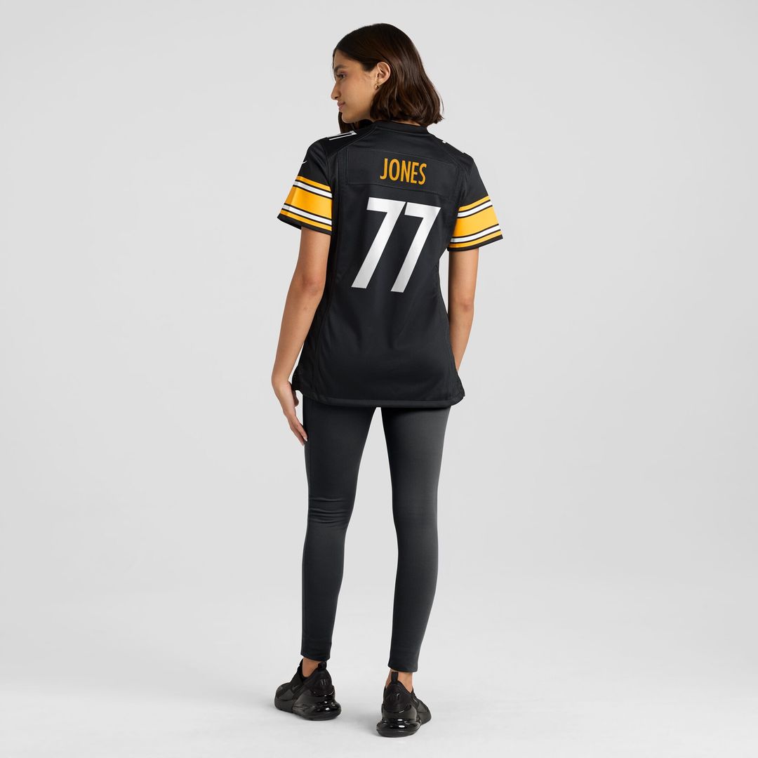 Broderick Jones Pittsburgh Steelers Nike Women's Game Jersey - Black Official NFL Team Apparel Football Fan Gear