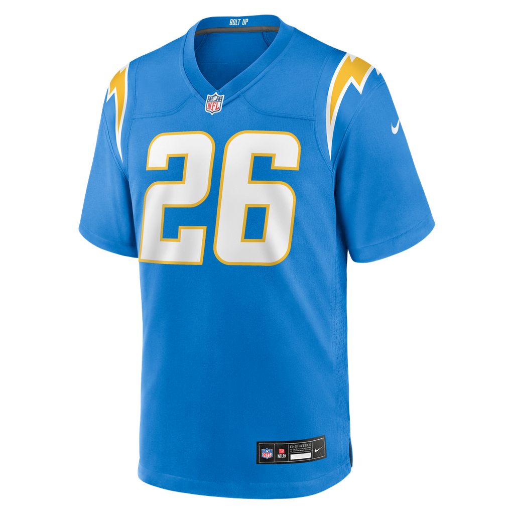 Donte Jackson Los Angeles Chargers Nike Team Game Jersey - Powder Blue Official NFL Team Apparel Football Fan Gear