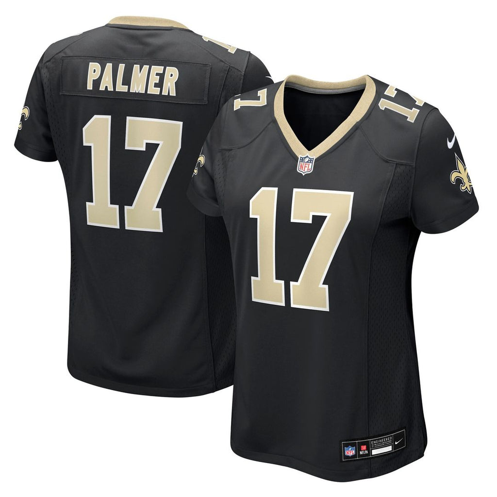 Trey Palmer New Orleans Saints Nike Women's Team Game Jersey - Black Official NFL Team Apparel Football Fan Gear
