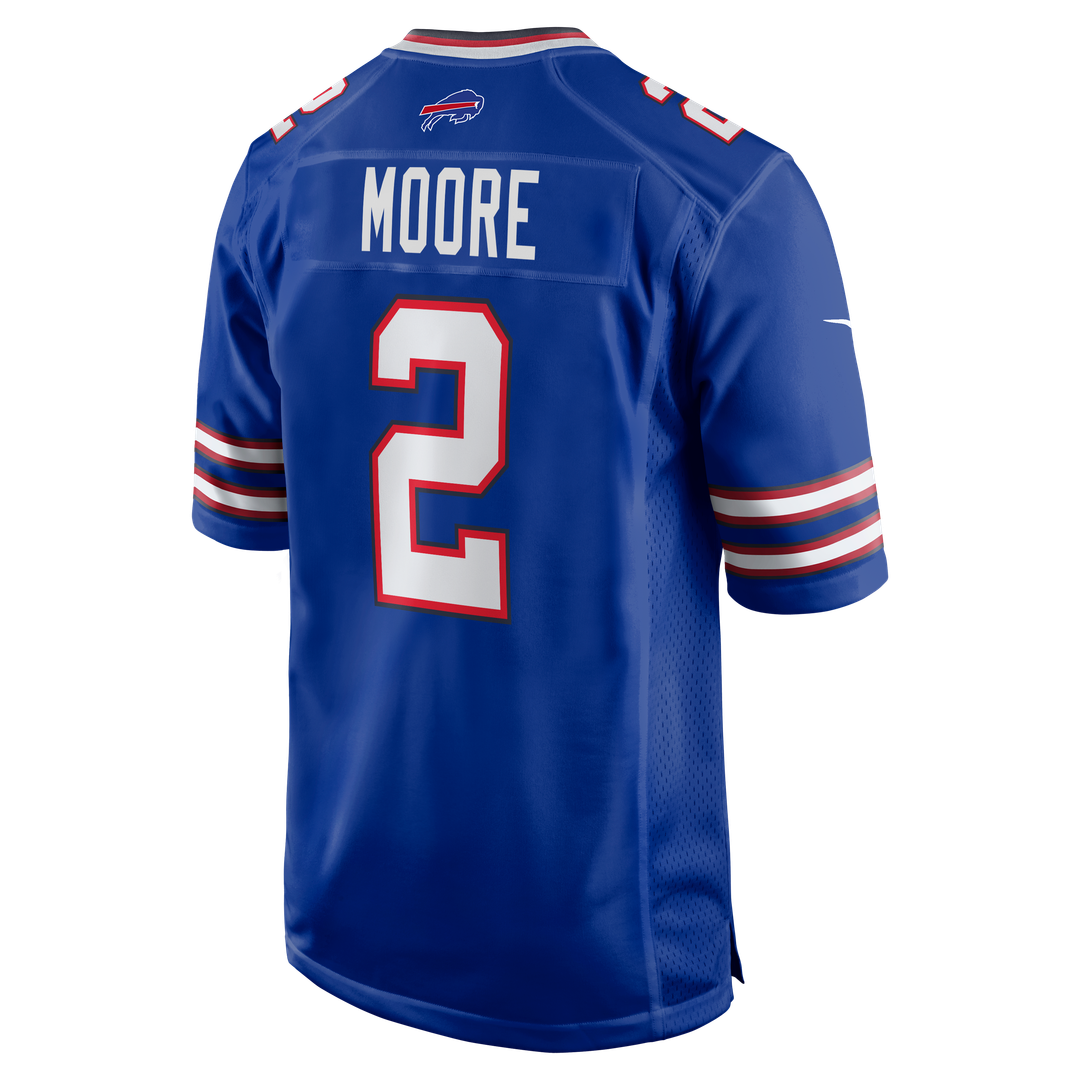 D.J. Moore Buffalo Bills Nike Game Jersey - Royal Official NFL Team Apparel Football Fan Gear