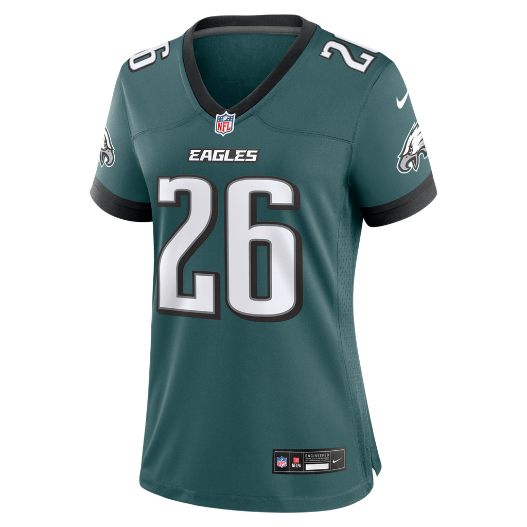 Saquon Barkley Philadelphia Eagles Nike Women's Game Jersey - White Official NFL Team Apparel Football Fan Gear