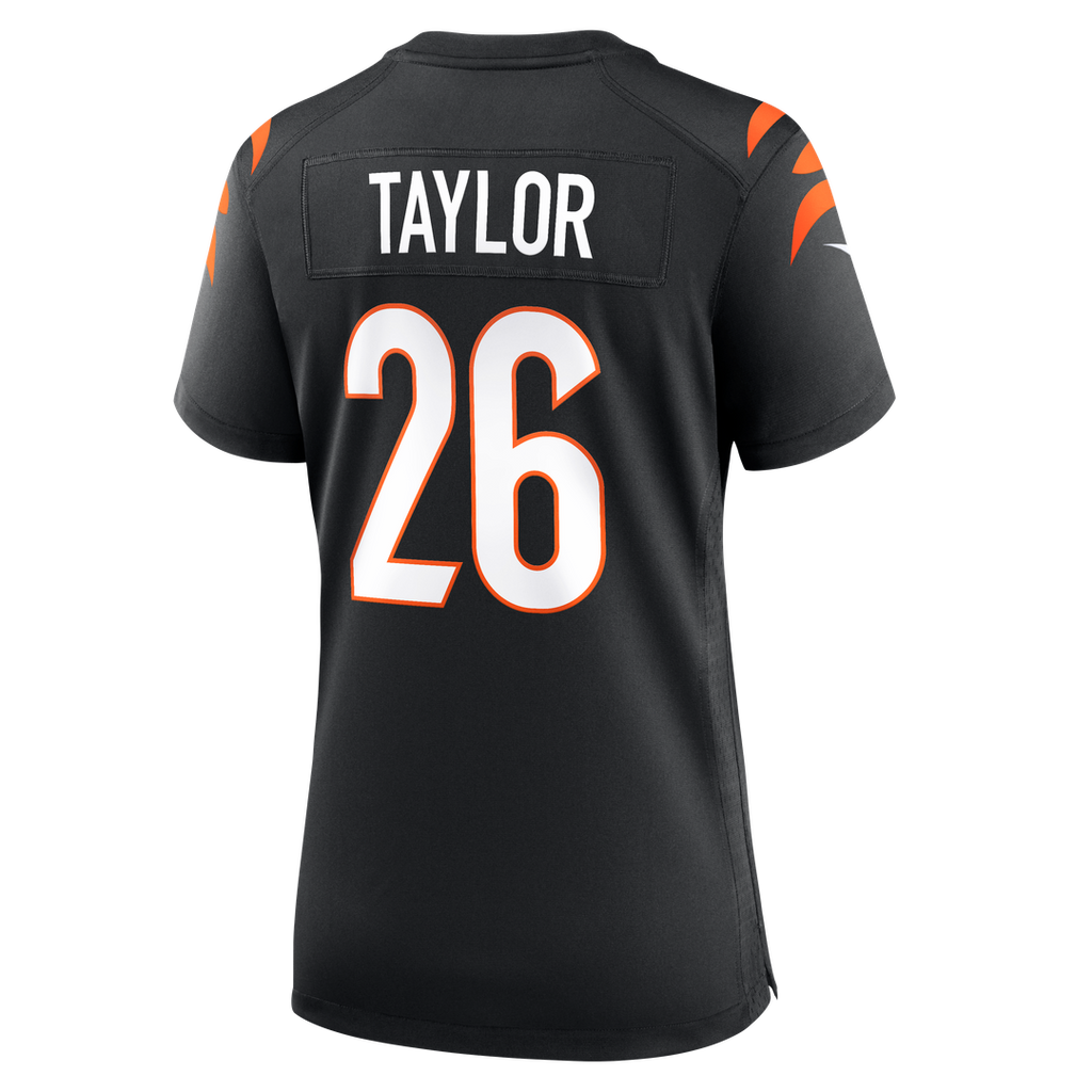 Ja'Sir Taylor Cincinnati Bengals Nike Women's Team Game Jersey - Black Official NFL Team Apparel Football Fan Gear