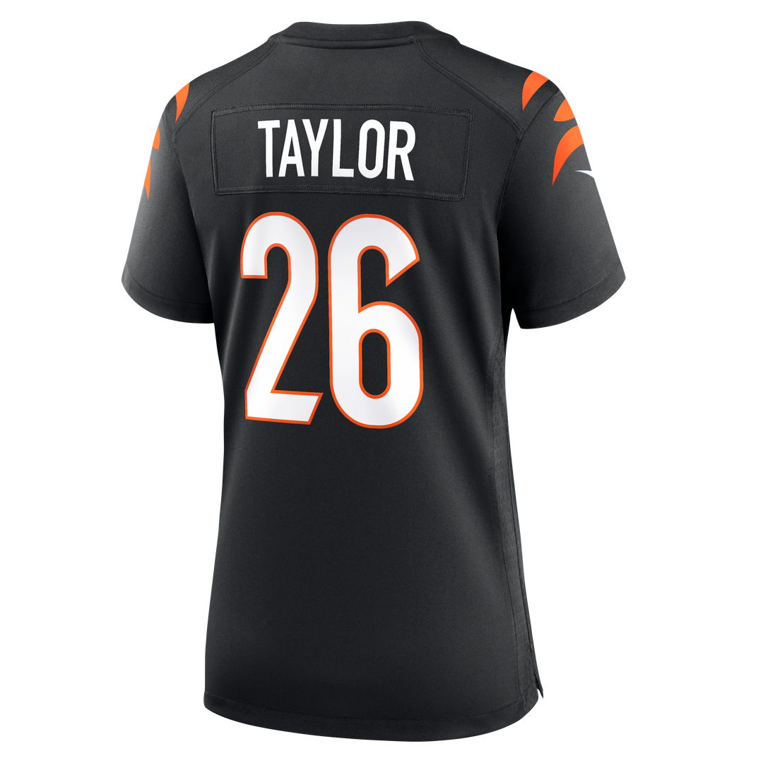 Ja'Sir Taylor Cincinnati Bengals Nike Women's Team Game Jersey - Black Official NFL Team Apparel Football Fan Gear