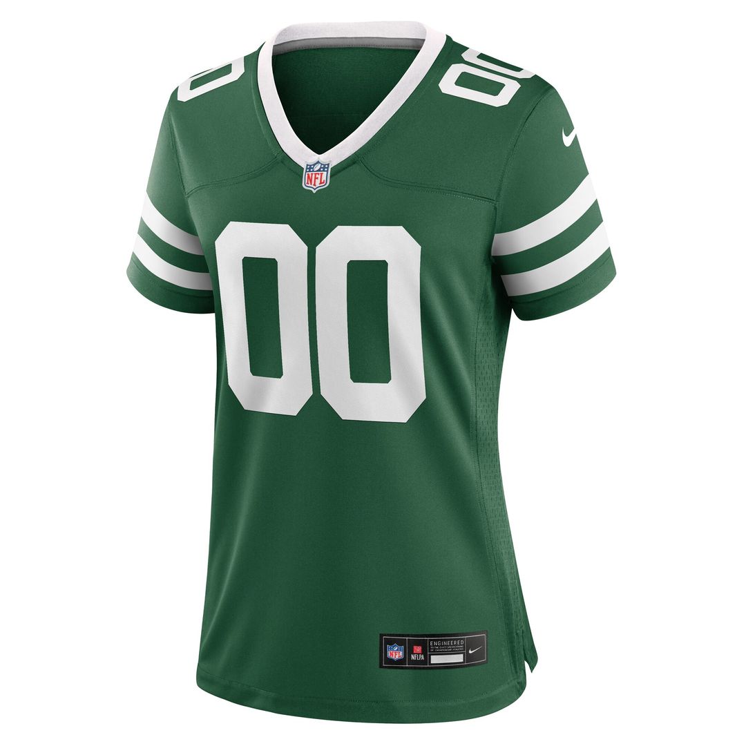 New York Jets Nike Women's Custom Game Jersey - Legacy Green Official NFL Team Apparel Football Fan Gear
