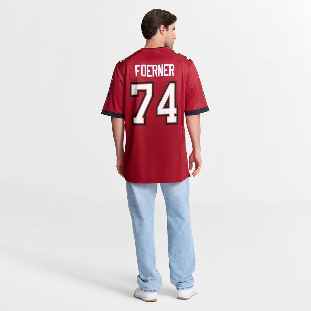 Marshall Foerner Tampa Bay Buccaneers Nike Team Game Jersey - Red Official NFL Team Apparel Football Fan Gear