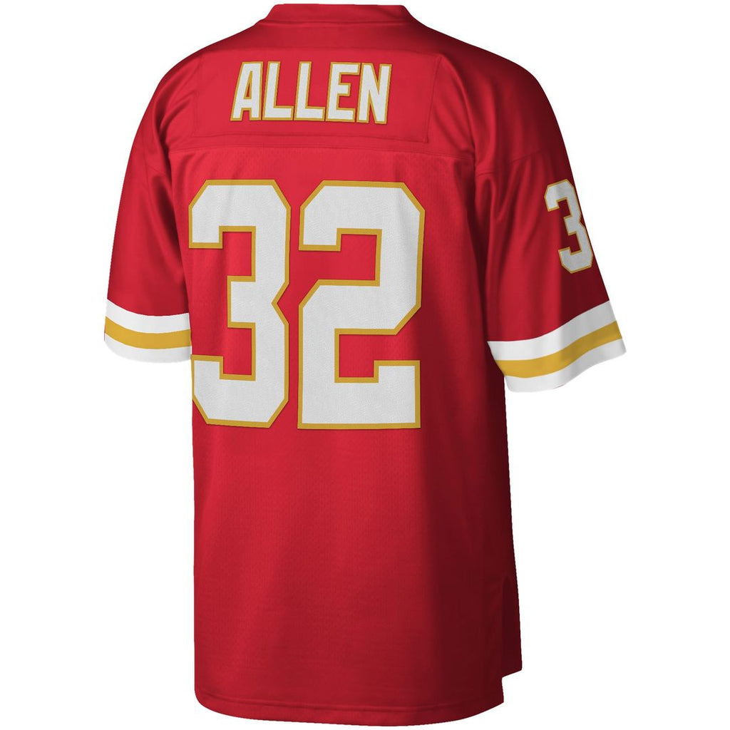 Marcus Allen Kansas City Chiefs Mitchell & Ness Legacy Replica Jersey - Red Official NFL Team Apparel Football Fan Gear