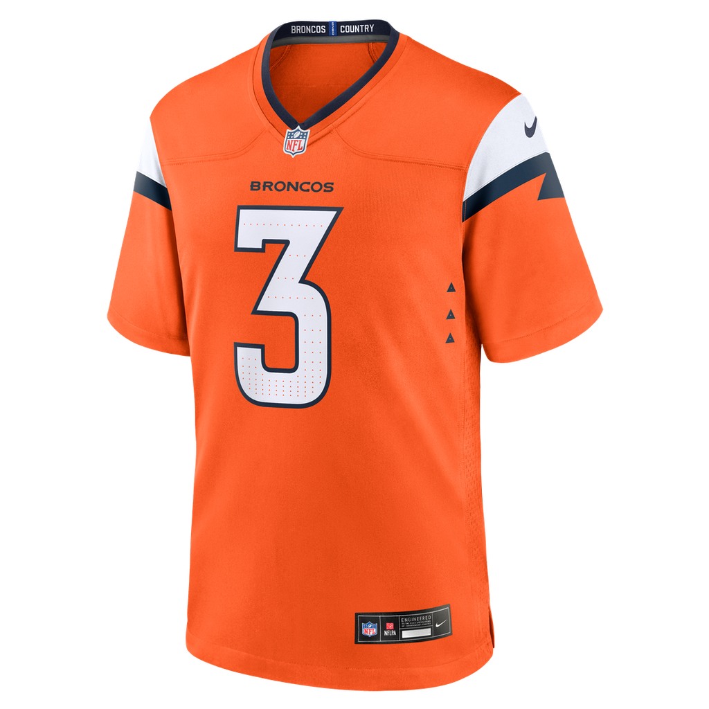 Wil Lutz Denver Broncos Nike Team Game Jersey - Orange Official NFL Team Apparel Football Fan Gear