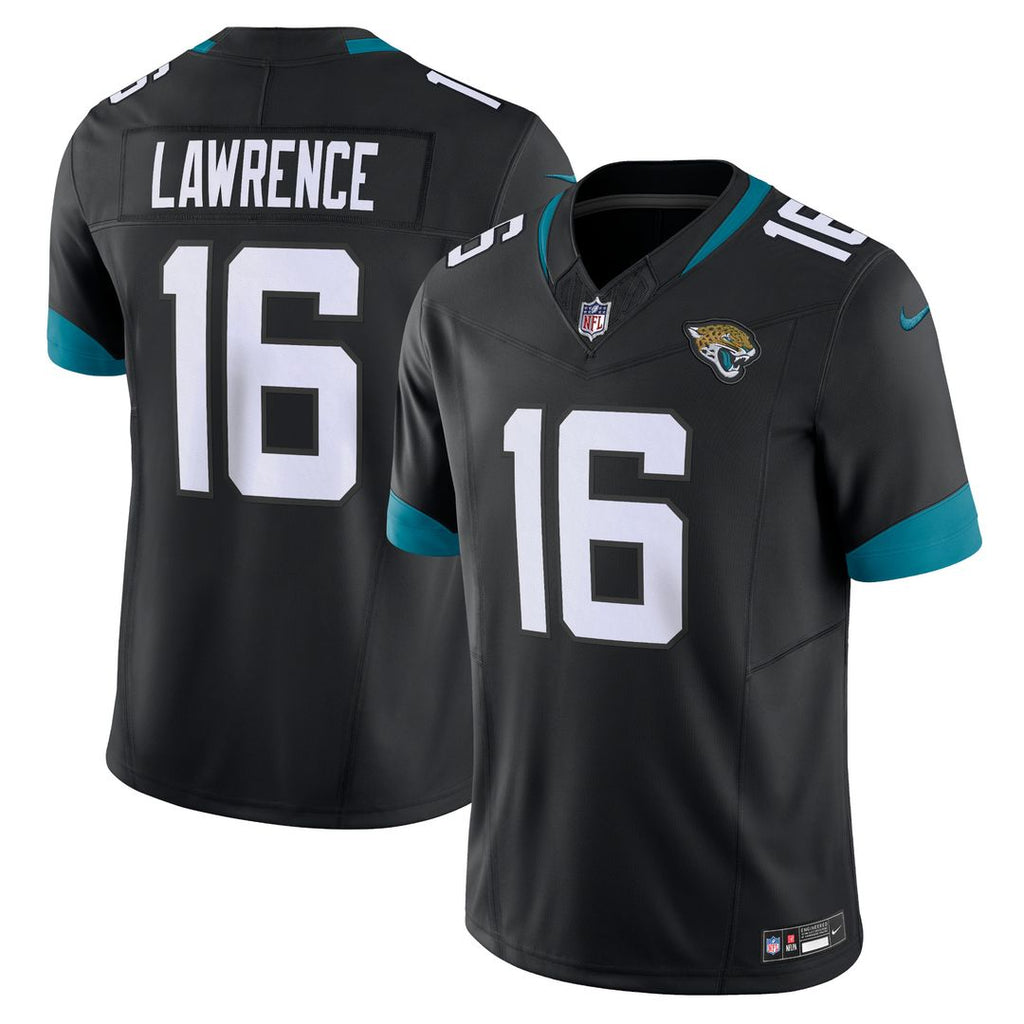Trevor Lawrence Jacksonville Jaguars Nike Vapor F.U.S.E. Limited Jersey - Black Official NFL Team Apparel Football Fan Gear