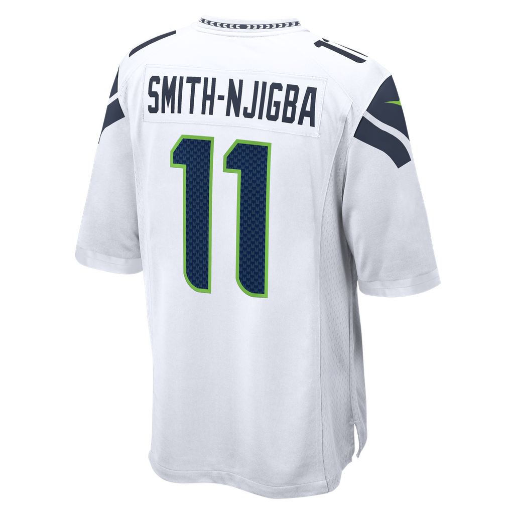 Jaxon Smith-Njigba Seattle Seahawks Nike Game Jersey - White Official NFL Team Apparel Football Fan Gear