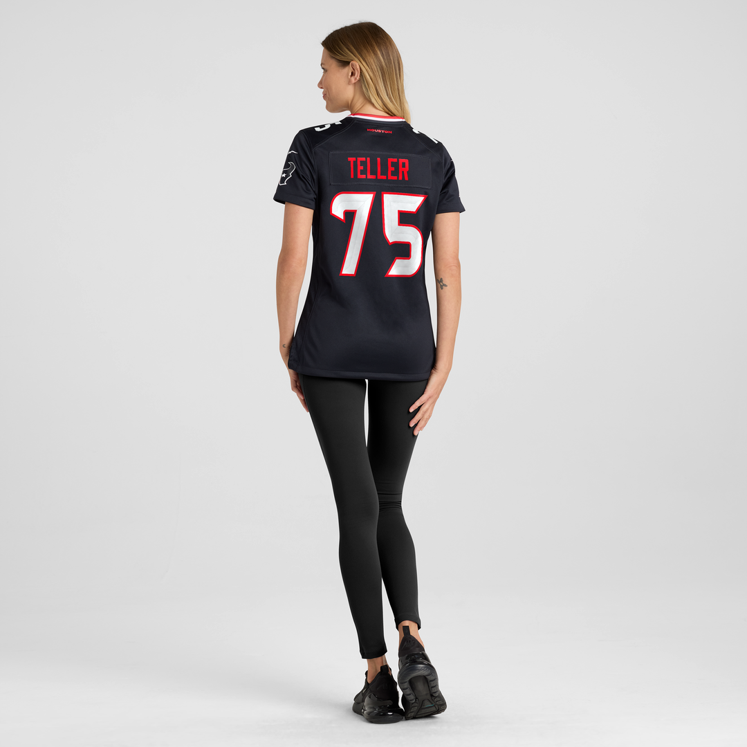 Wyatt Teller Houston Texans Nike Women's Team Game Jersey - Navy Official NFL Team Apparel Football Fan Gear