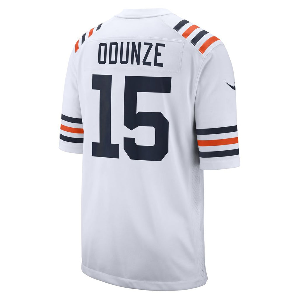 Rome Odunze Chicago Bears Nike Alternate Game Jersey - White Official NFL Team Apparel Football Fan Gear