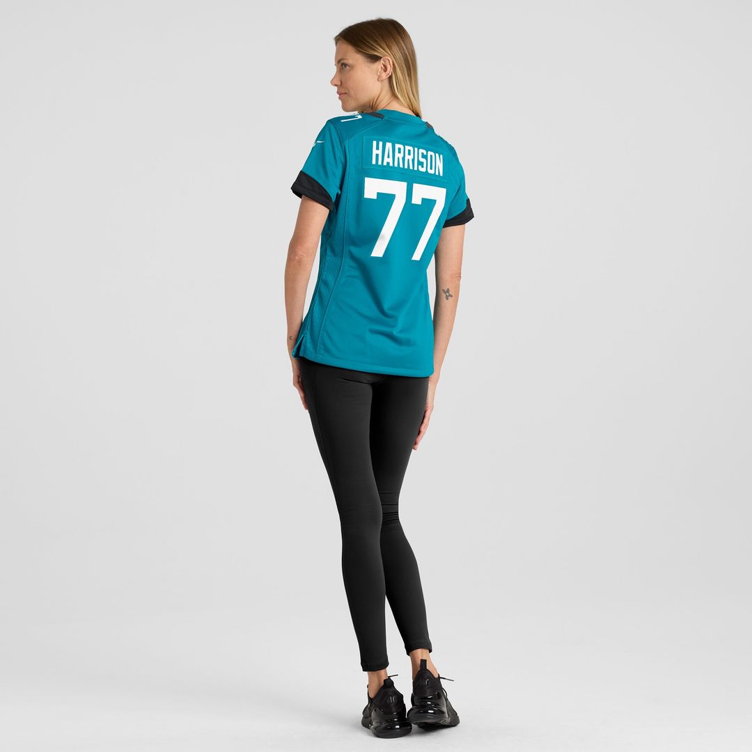 Anton Harrison Jacksonville Jaguars Nike Women's Team Game Jersey - Teal Official NFL Team Apparel Football Fan Gear