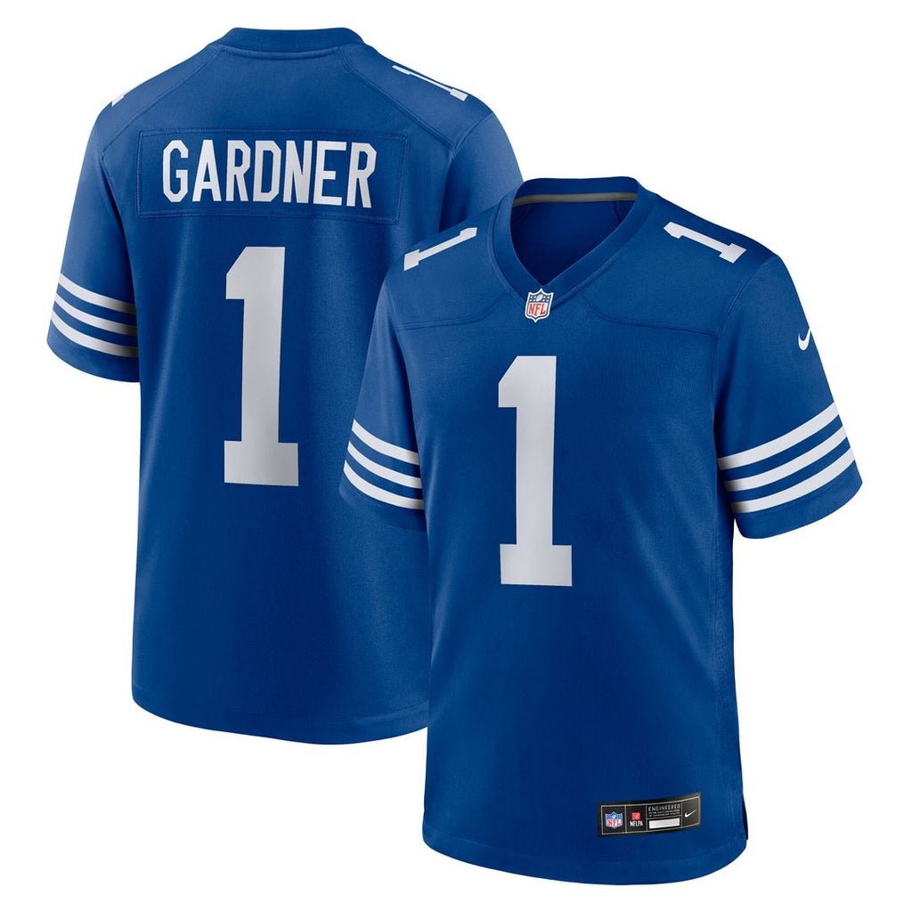 Ahmad Sauce Gardner Indianapolis Colts Nike Alternate Game Jersey - Royal Official NFL Team Apparel Football Fan Gear