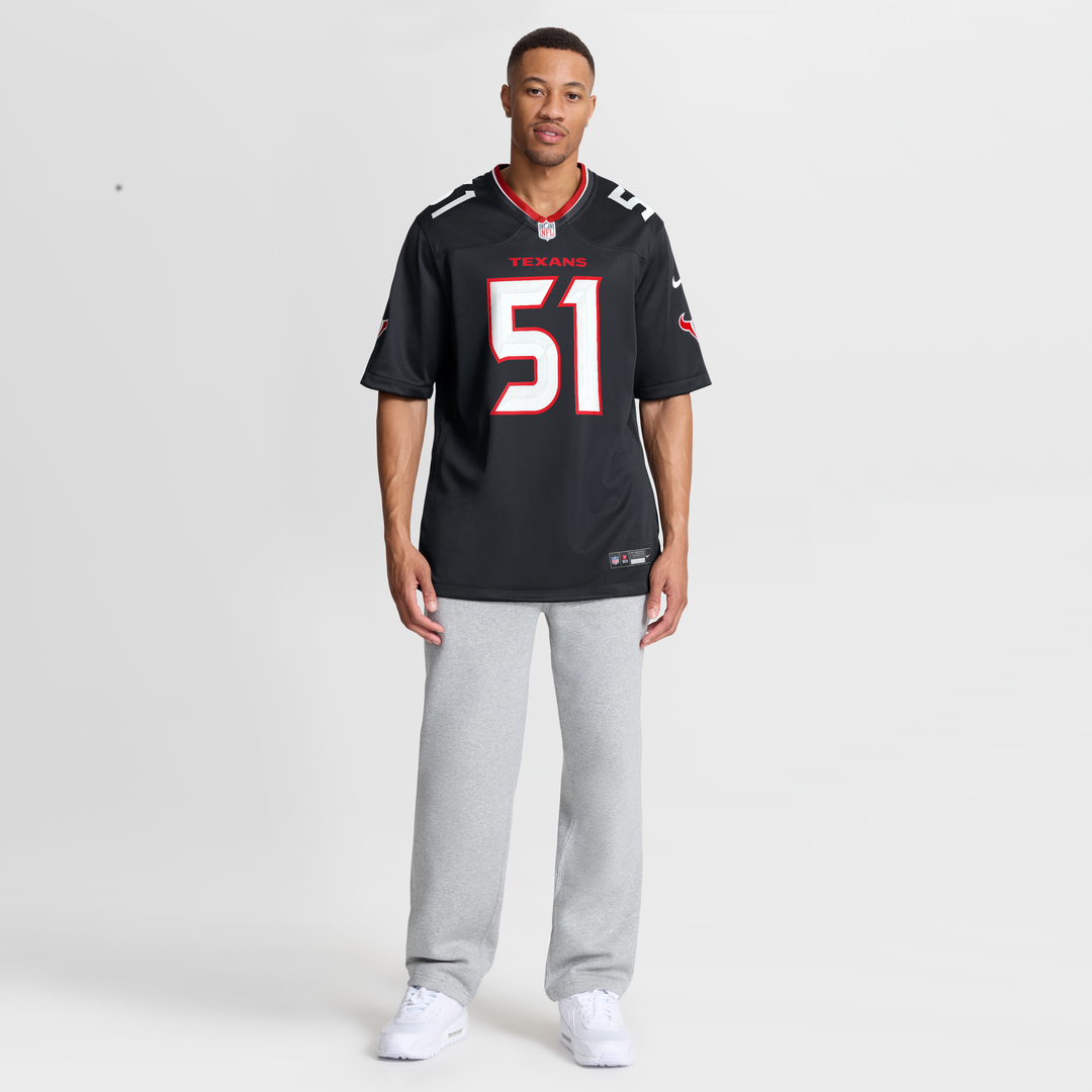 Will Anderson Jr. Houston Texans Nike Game Jersey - Navy Official NFL Team Apparel Football Fan Gear