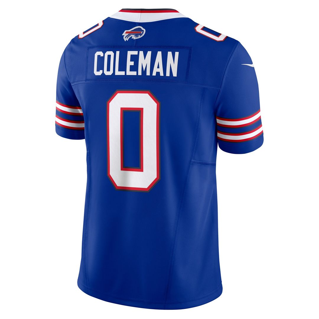 Keon Coleman Buffalo Bills Nike Team Vapor F.U.S.E. Limited Jersey - Royal Official NFL Team Apparel Football Fan Gear