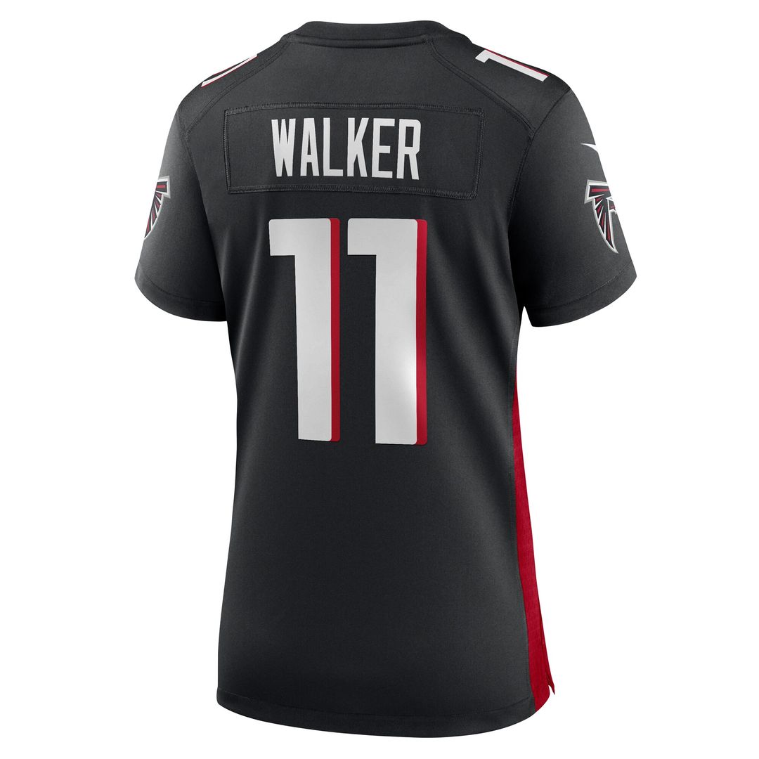 Jalon Walker Atlanta Falcons Nike Women's Team Game Jersey - Black Official NFL Team Apparel Football Fan Gear