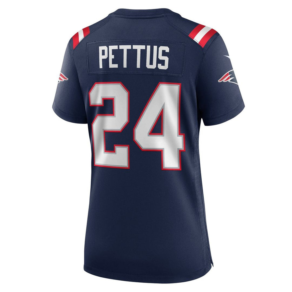Dell Pettus New England Patriots Nike Women's Game Jersey - Navy Official NFL Team Apparel Football Fan Gear