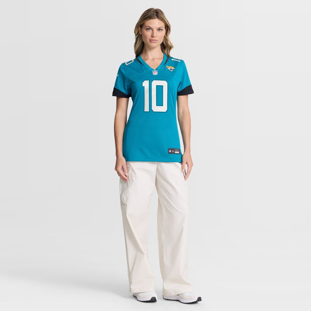 Carter Bradley Jacksonville Jaguars Nike Women's Team Game Jersey - Teal Official NFL Team Apparel Football Fan Gear