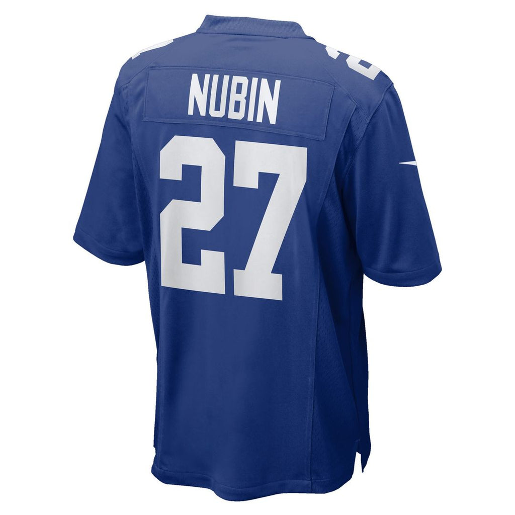 Tyler Nubin New York Giants Nike Team Game Jersey - Royal Official NFL Team Apparel Football Fan Gear