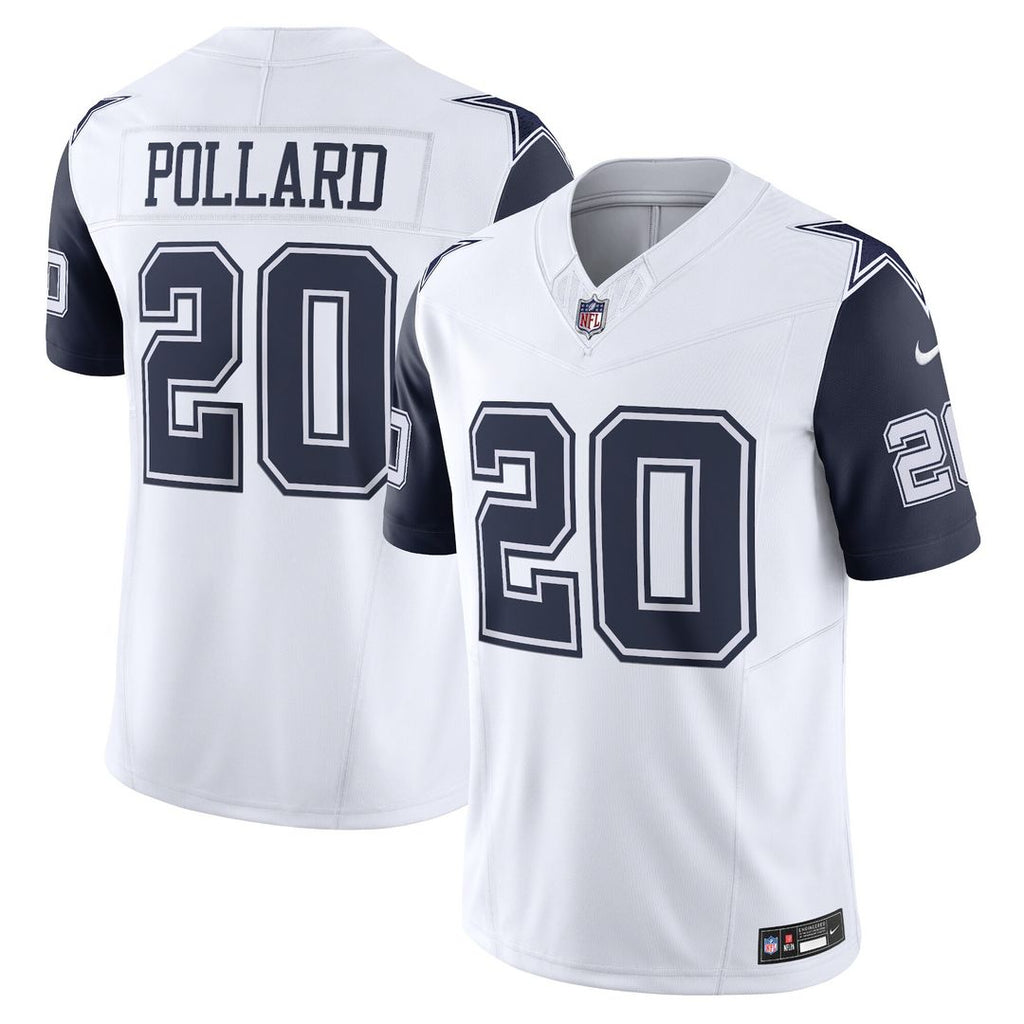 Tony Pollard Dallas Cowboys Nike Vapor F.U.S.E. Limited Jersey - White Official NFL Team Apparel Football Fan Gear