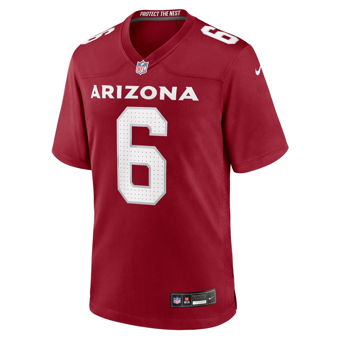 James Conner Arizona Cardinals Nike Home Game Jersey - Cardinal Official NFL Team Apparel Football Fan Gear