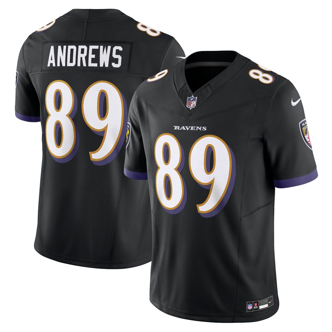 Mark Andrews Baltimore Ravens Nike Vapor F.U.S.E. Limited Jersey - Black Official NFL Team Apparel Football Fan Gear