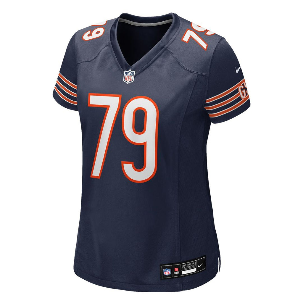 Theo Benedet Chicago Bears Nike Women's Team Game Jersey - Navy Official NFL Team Apparel Football Fan Gear