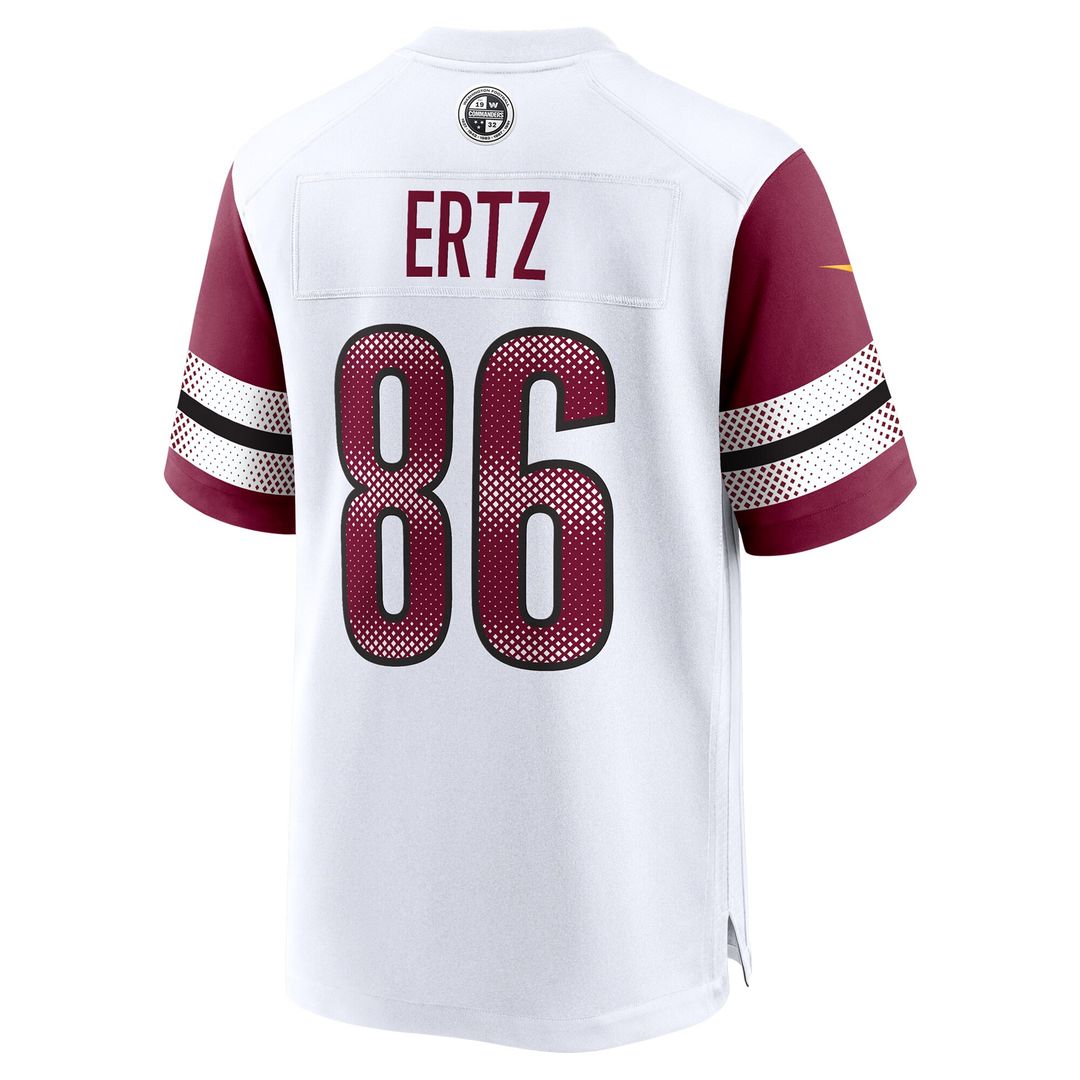 Zach Ertz Washington Commanders Nike Game Jersey - White Official NFL Team Apparel Football Fan Gear