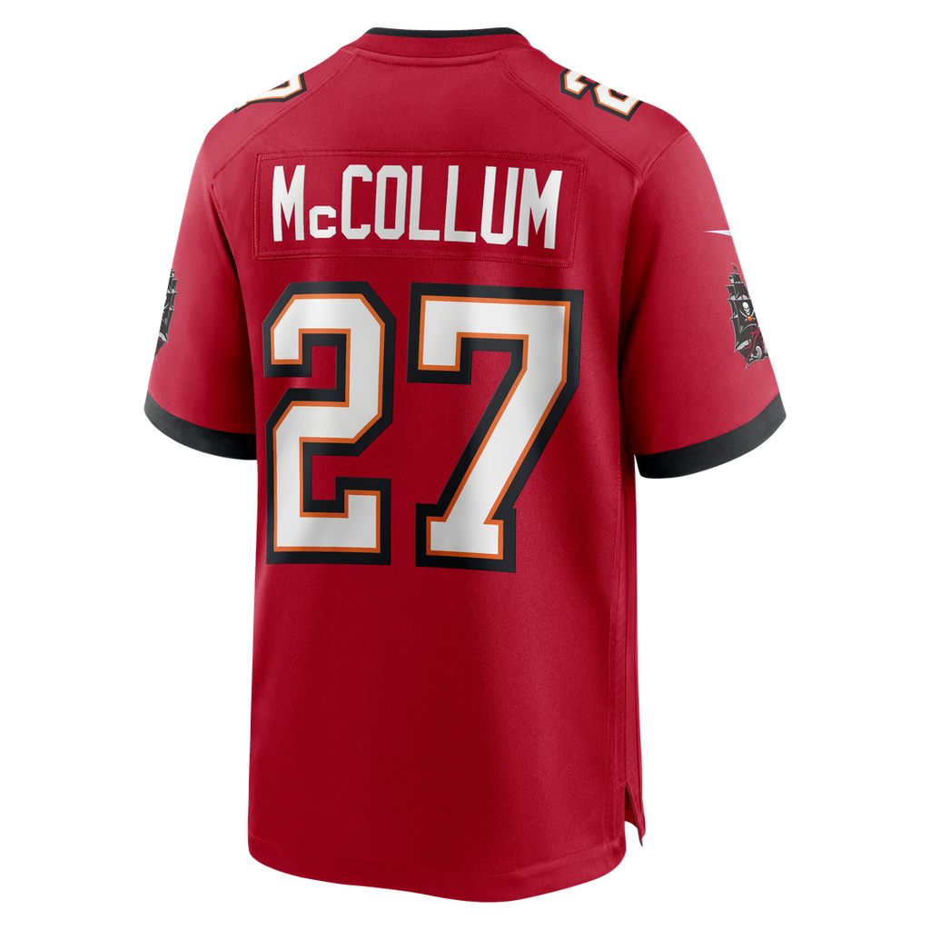 Zyon McCollum Tampa Bay Buccaneers Nike Game Player Jersey - Red Official NFL Team Apparel Football Fan Gear