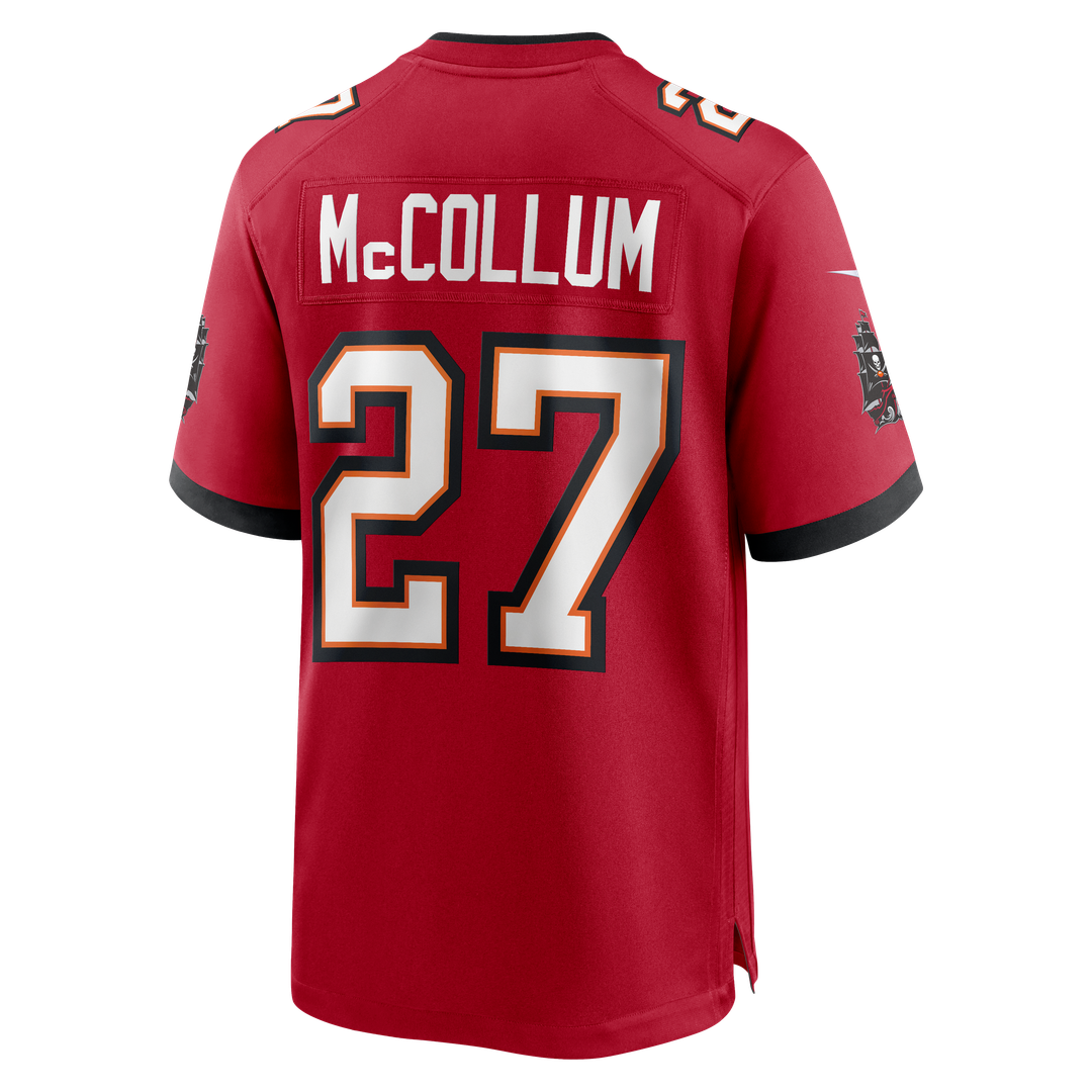 Zyon McCollum Tampa Bay Buccaneers Nike Game Player Jersey - Red Official NFL Team Apparel Football Fan Gear