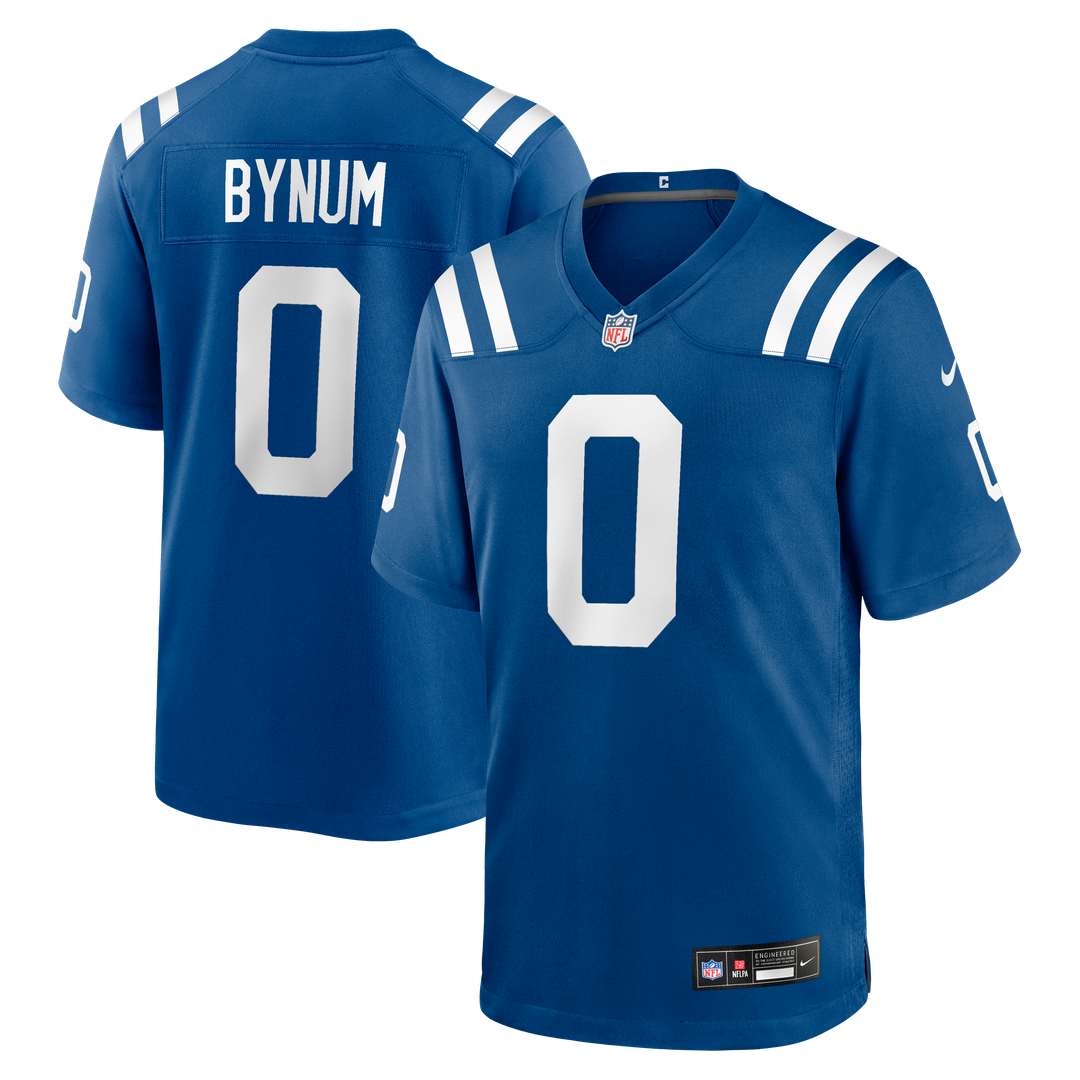 Camryn Bynum Indianapolis Colts Nike Alternate 2 Indiana Nights Game Jersey - Heather Royal Official NFL Team Apparel Football Fan Gear