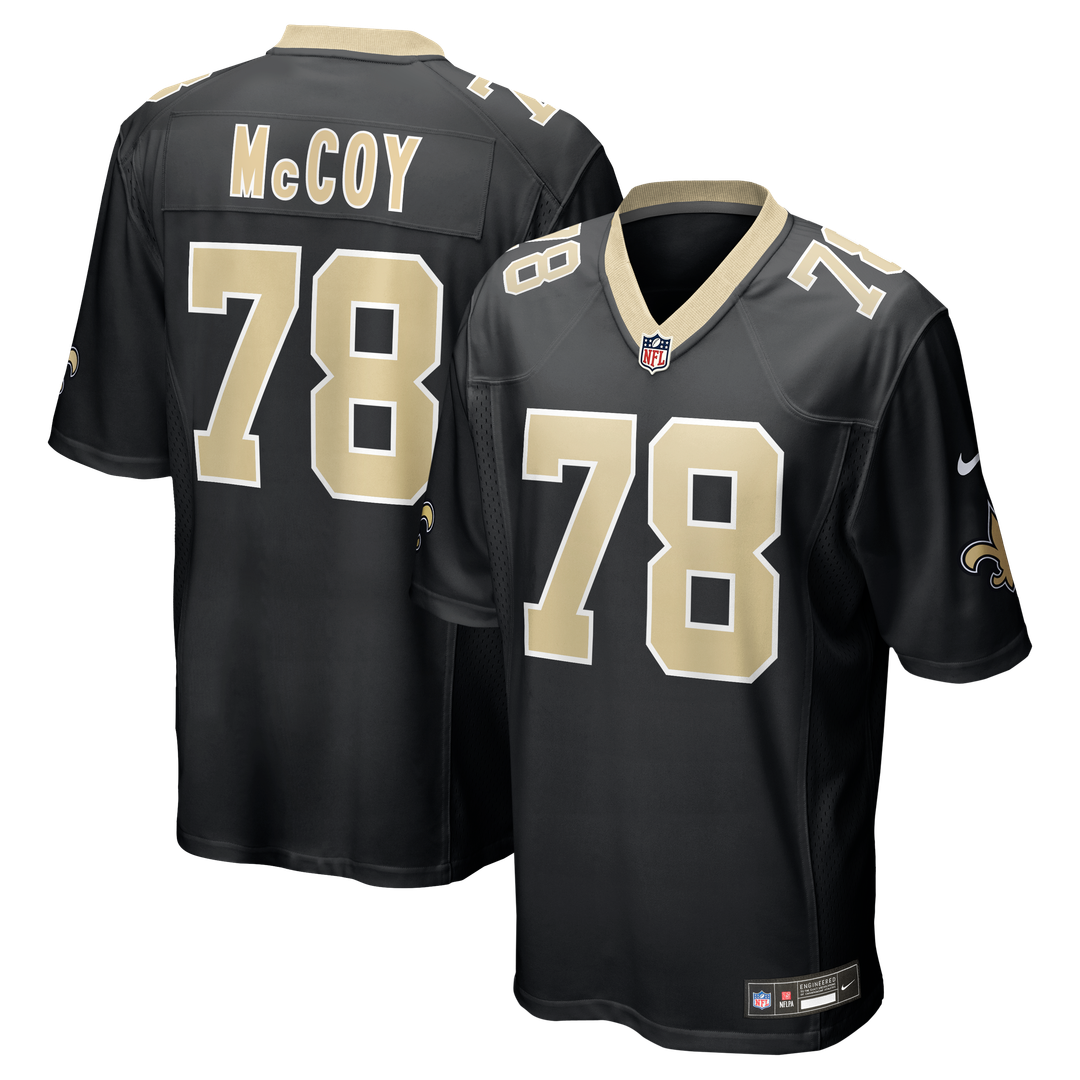 Erik Mccoy New Orleans Saints Nike Game Jersey - Black Official NFL Team Apparel Football Fan Gear