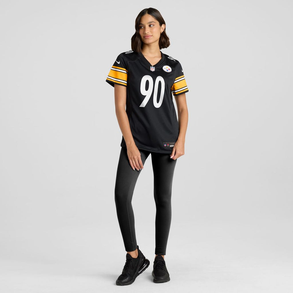 T.J. Watt Pittsburgh Steelers Nike Women's Team Game Jersey - Black Official NFL Team Apparel Football Fan Gear