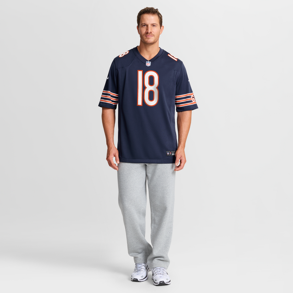 Caleb Williams Chicago Bears Nike Player Game Jersey - Navy Official NFL Team Apparel Football Fan Gear