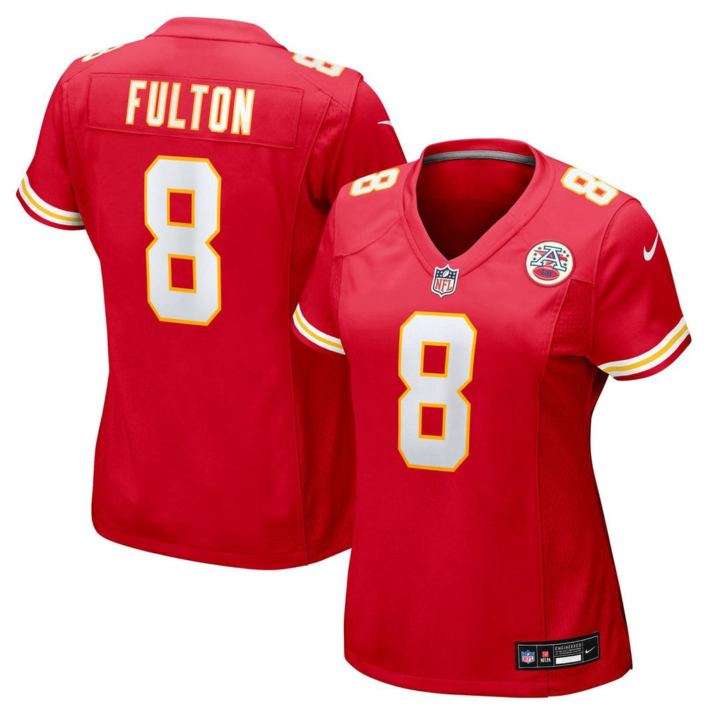 Kristian Fulton Kansas City Chiefs Nike Women's Team Game Jersey - Red Official NFL Team Apparel Football Fan Gear