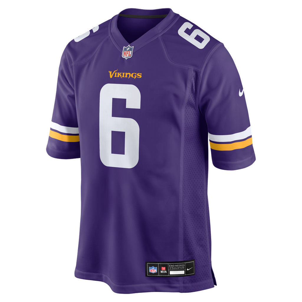 Dwight McGlothern Minnesota Vikings Nike Team Game Jersey - Purple Official NFL Team Apparel Football Fan Gear