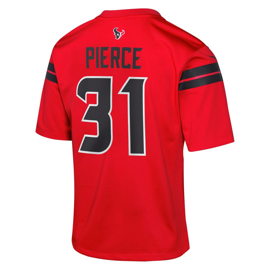 Dameon Pierce Houston Texans Nike Youth Game Jersey - Red Official NFL Team Apparel Football Fan Gear