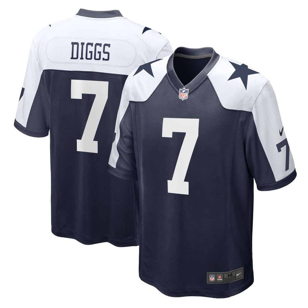 Trevon Diggs Dallas Cowboys Nike Alternate Game Team Jersey - Navy Official NFL Team Apparel Football Fan Gear