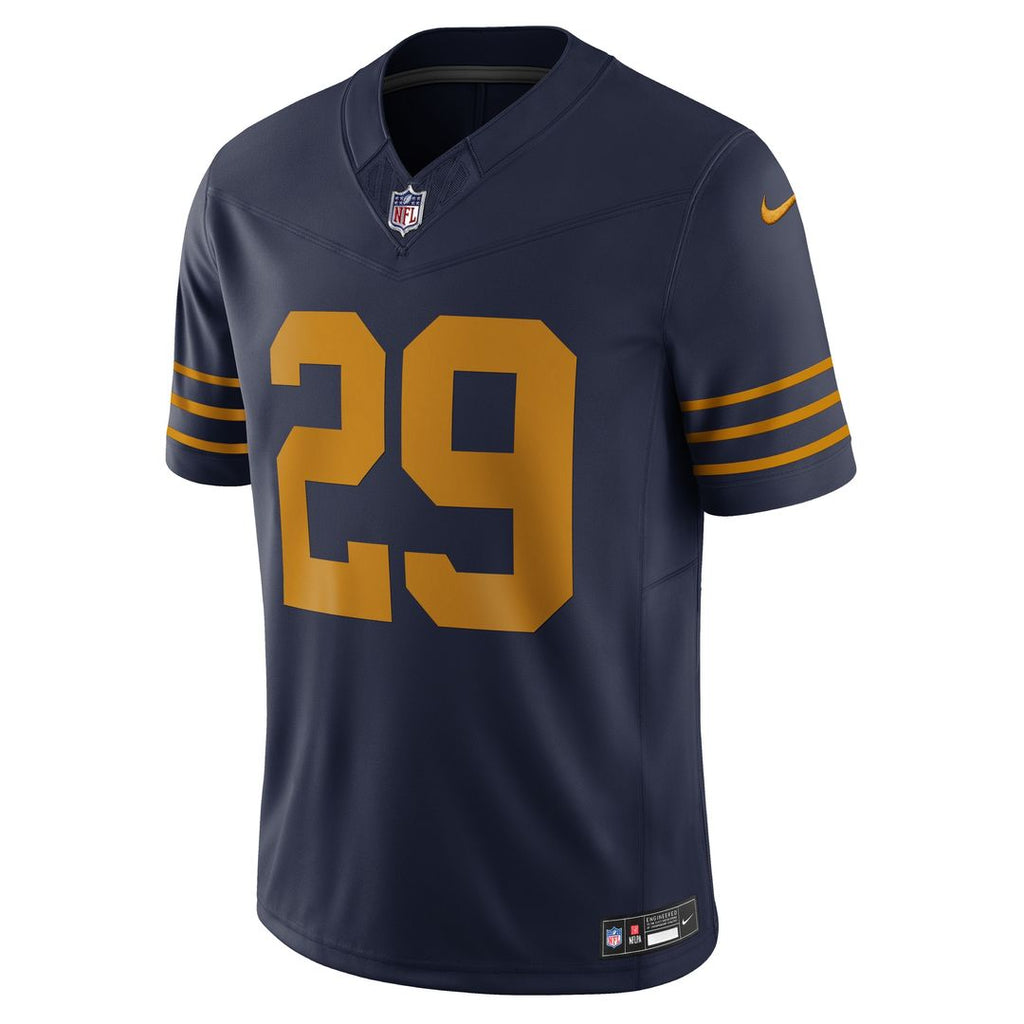 Xavier McKinney Green Bay Packers Nike The 1923 Classic Vapor F.U.S.E. Limited Jersey - Navy Official NFL Team Apparel Football Fan Gear