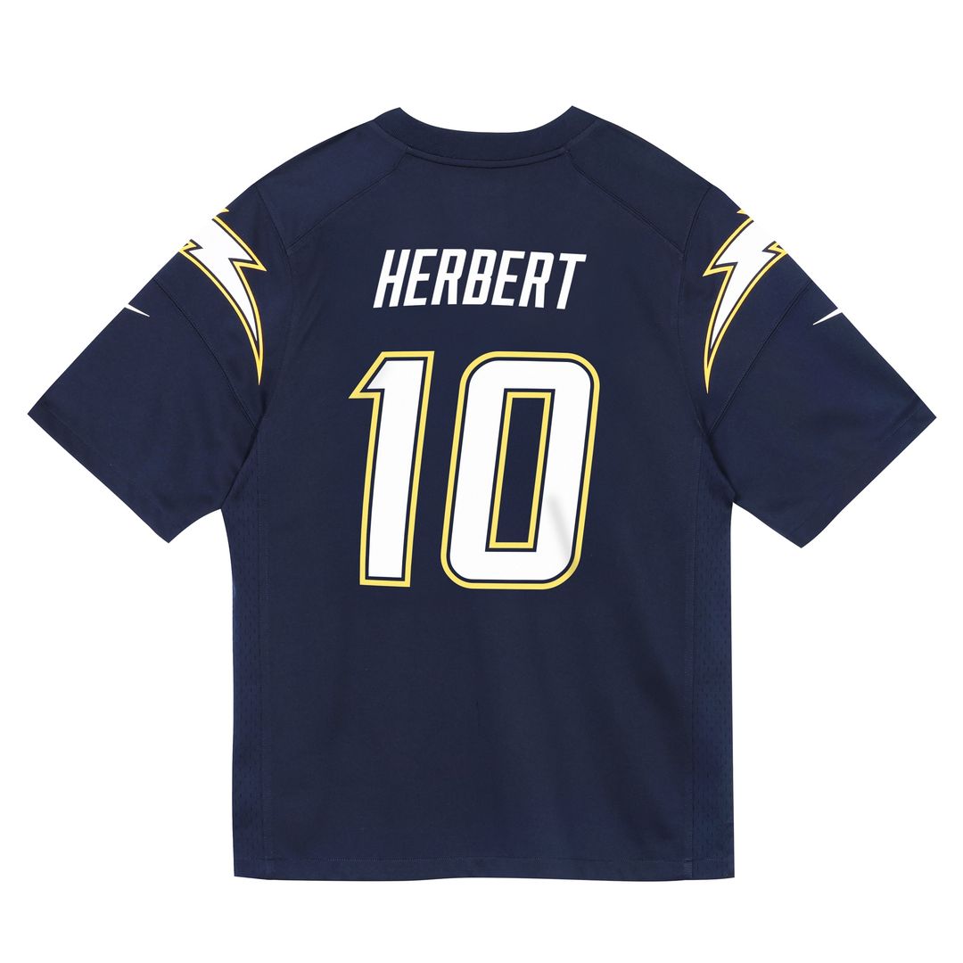 Justin Herbert Los Angeles Chargers Nike Preschool Alternate Game Jersey - Navy Official NFL Team Apparel Football Fan Gear