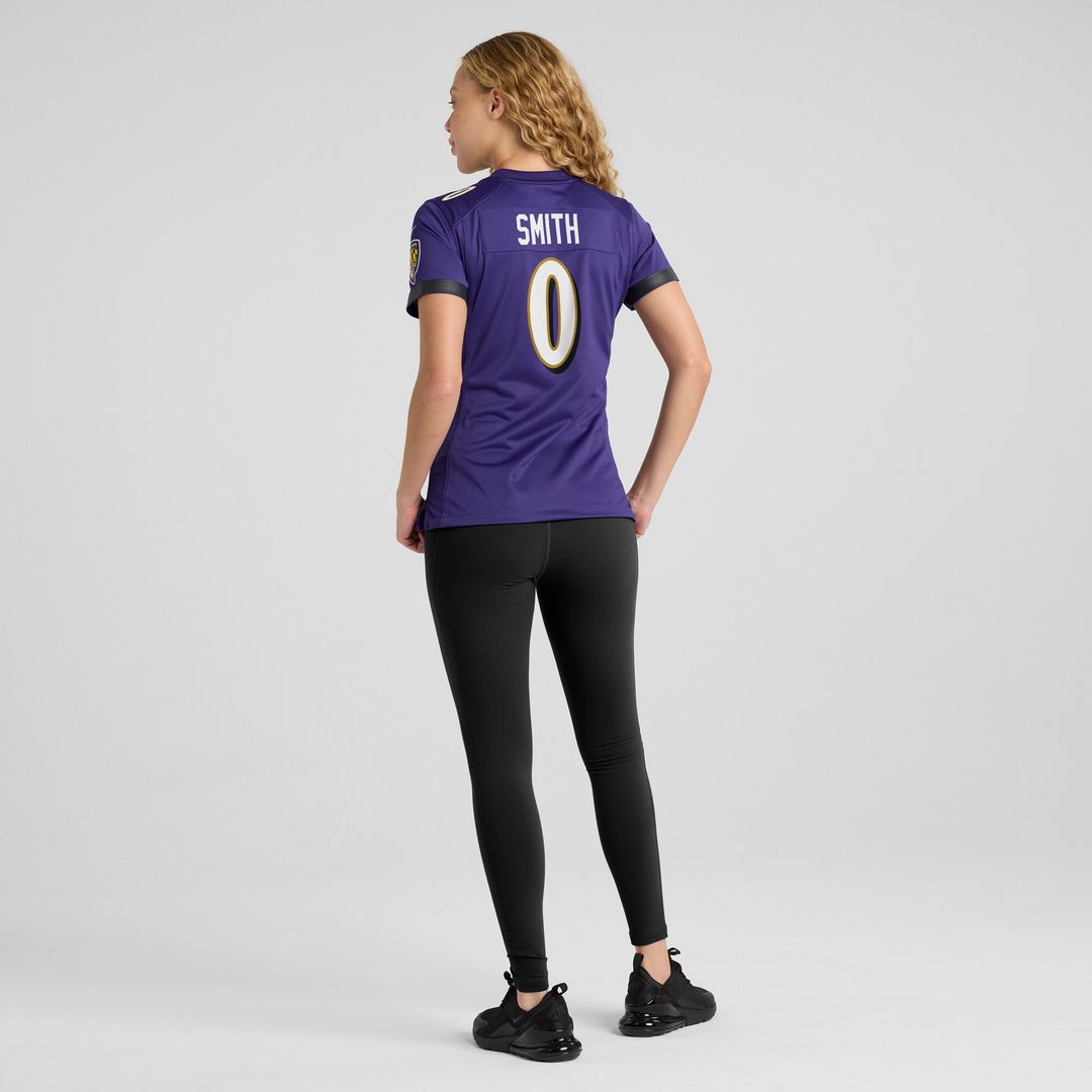 Roquan Smith Baltimore Ravens Nike Women's Team Game Jersey - Purple Official NFL Team Apparel Football Fan Gear