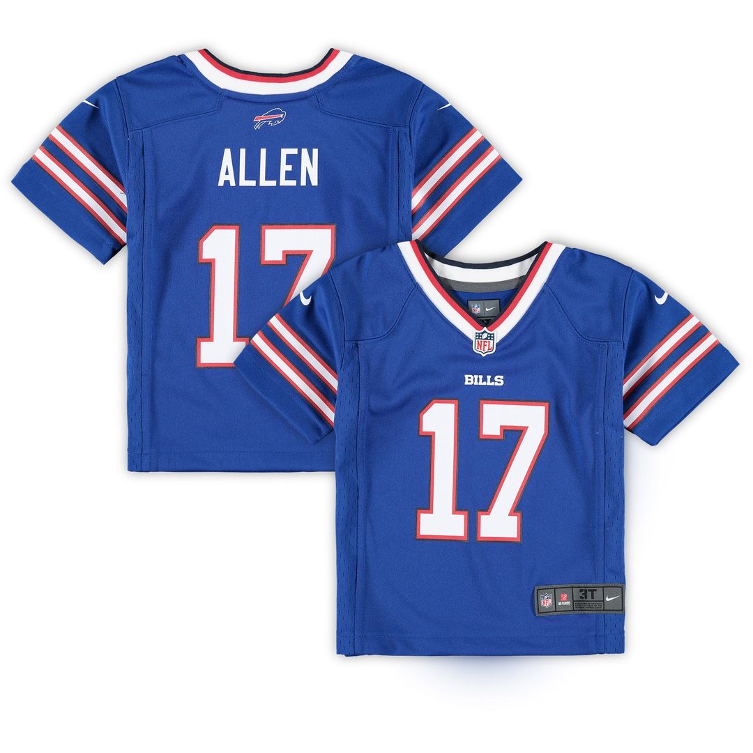 Josh Allen Buffalo Bills Nike Toddler Game Jersey - Royal Official NFL Team Apparel Football Fan Gear