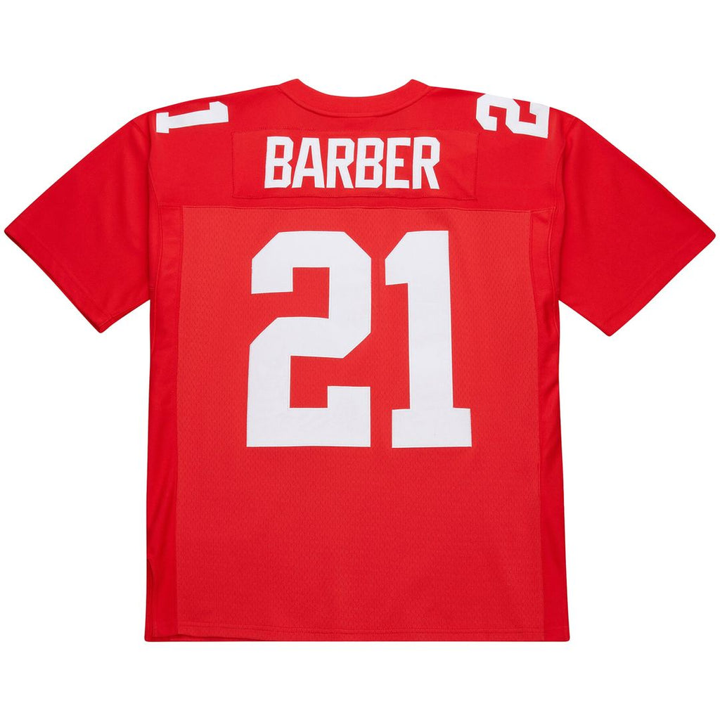 Tiki Barber New York Giants Mitchell & Ness 2004 Legacy Replica Jersey - Red Official NFL Team Apparel Football Fan Gear