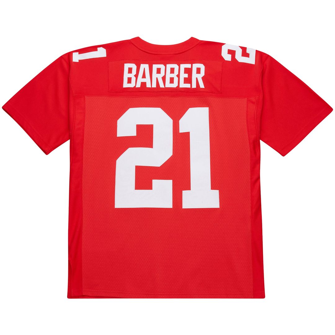 Tiki Barber New York Giants Mitchell & Ness 2004 Legacy Replica Jersey - Red Official NFL Team Apparel Football Fan Gear
