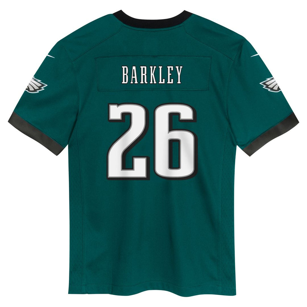 Saquon Barkley Philadelphia Eagles Nike Toddler Game Jersey - Midnight Green Official NFL Team Apparel Football Fan Gear