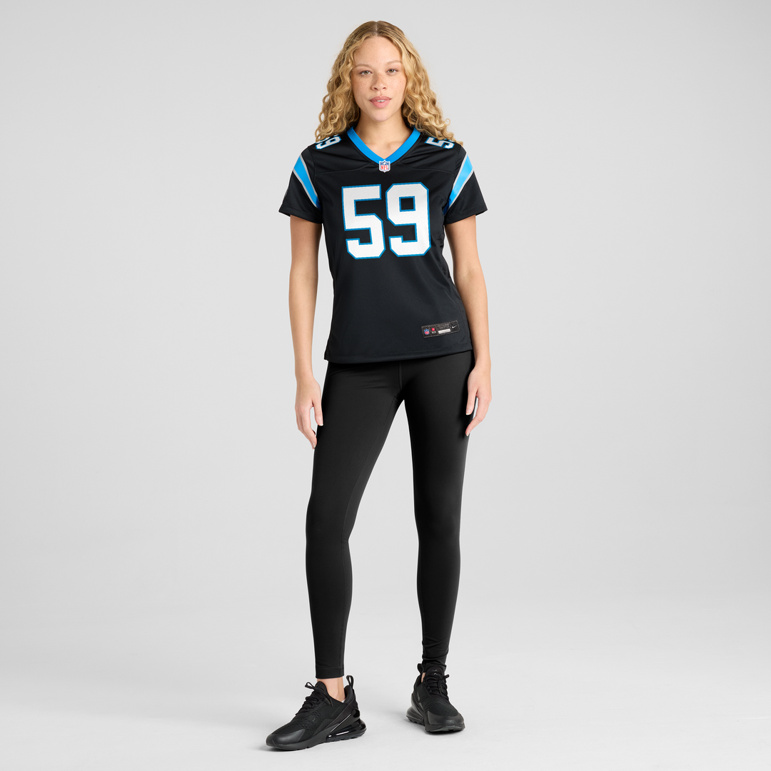 Luke Kuechly Carolina Panthers Nike Women's Team Game Jersey - Black Official NFL Team Apparel Football Fan Gear
